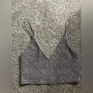 Sparkly Crop Top